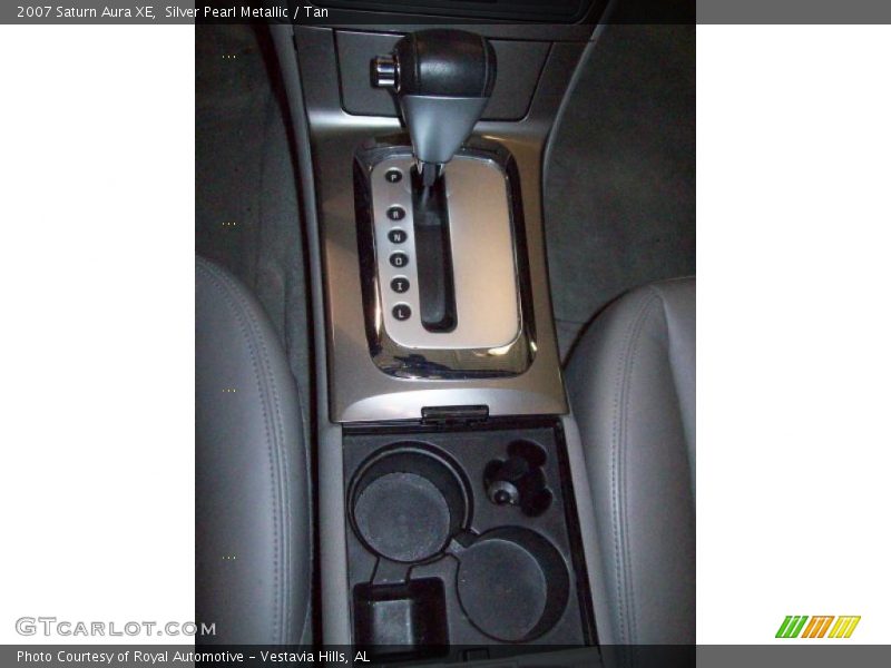 Silver Pearl Metallic / Tan 2007 Saturn Aura XE