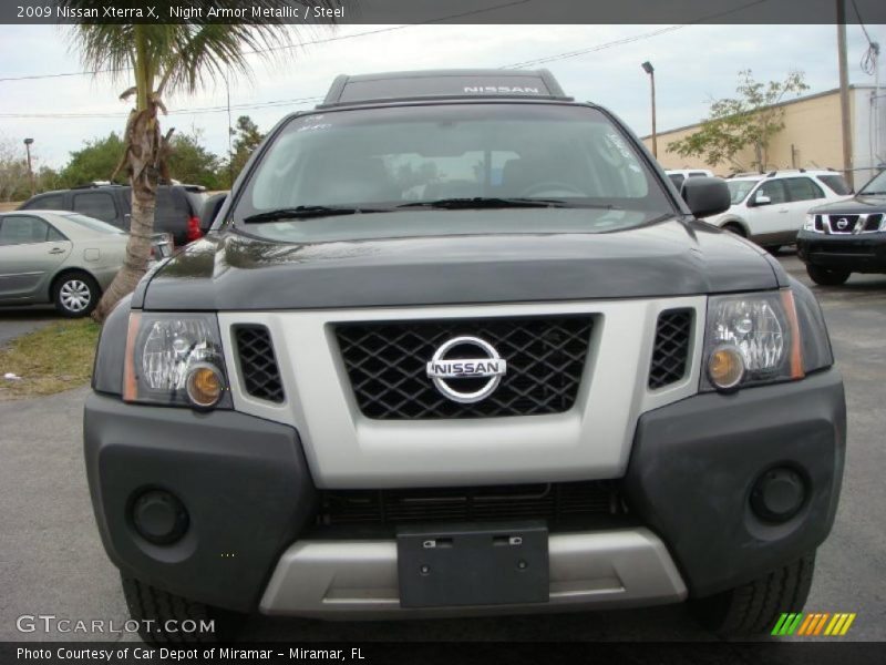 Night Armor Metallic / Steel 2009 Nissan Xterra X