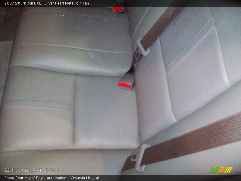 Silver Pearl Metallic / Tan 2007 Saturn Aura XE