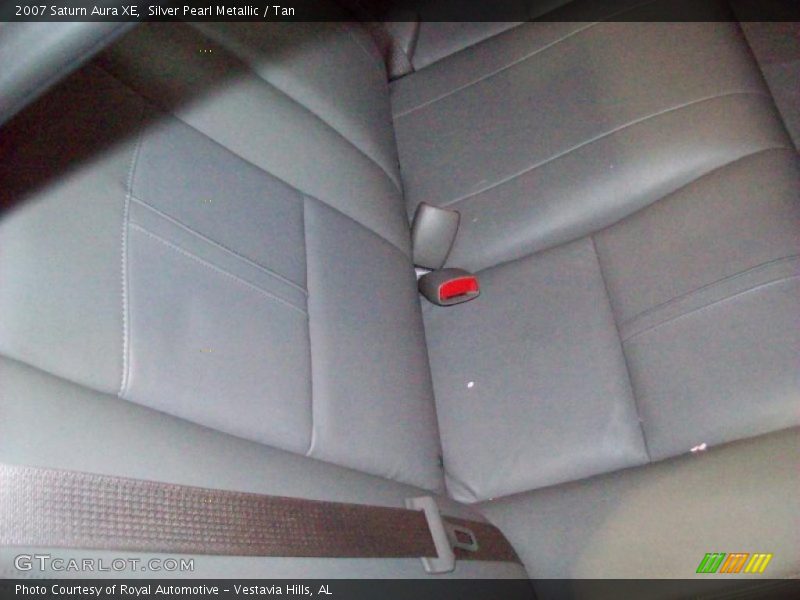 Silver Pearl Metallic / Tan 2007 Saturn Aura XE