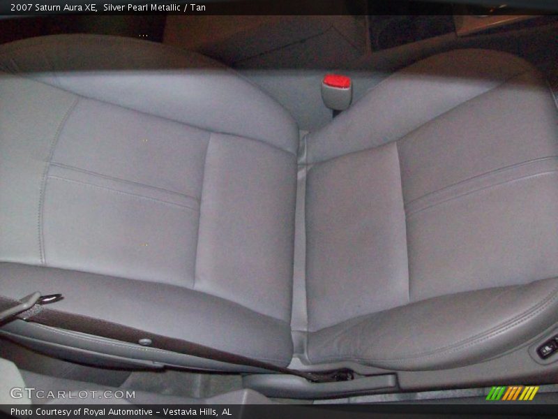 Silver Pearl Metallic / Tan 2007 Saturn Aura XE