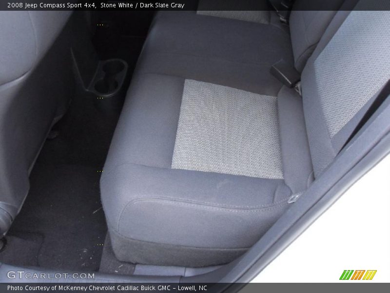 Stone White / Dark Slate Gray 2008 Jeep Compass Sport 4x4