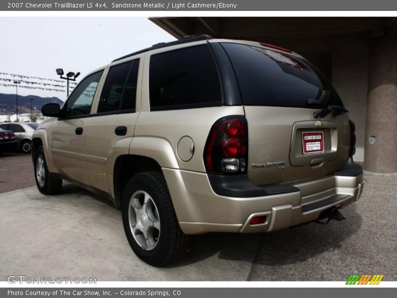 Sandstone Metallic / Light Cashmere/Ebony 2007 Chevrolet TrailBlazer LS 4x4