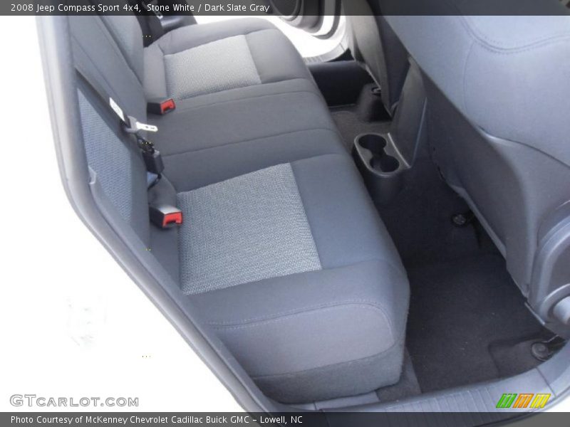 Stone White / Dark Slate Gray 2008 Jeep Compass Sport 4x4