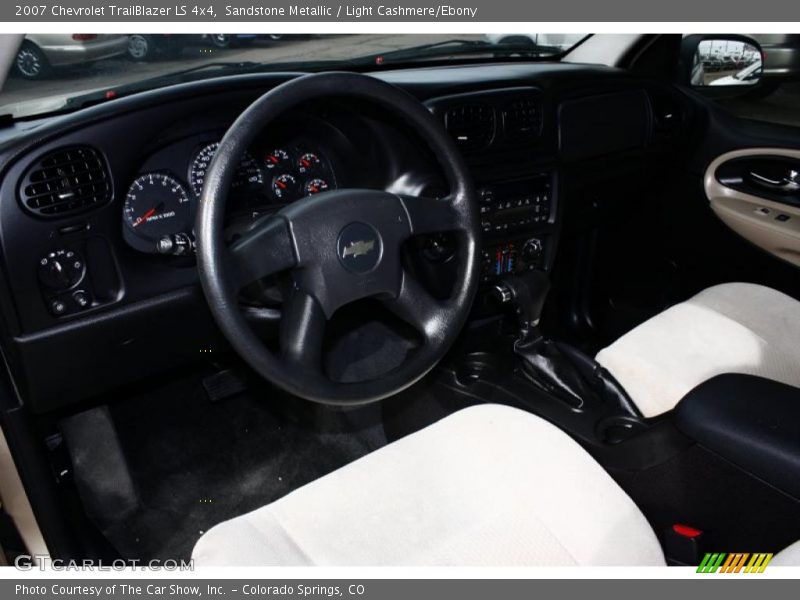 Sandstone Metallic / Light Cashmere/Ebony 2007 Chevrolet TrailBlazer LS 4x4