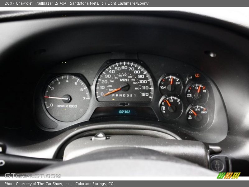 Sandstone Metallic / Light Cashmere/Ebony 2007 Chevrolet TrailBlazer LS 4x4