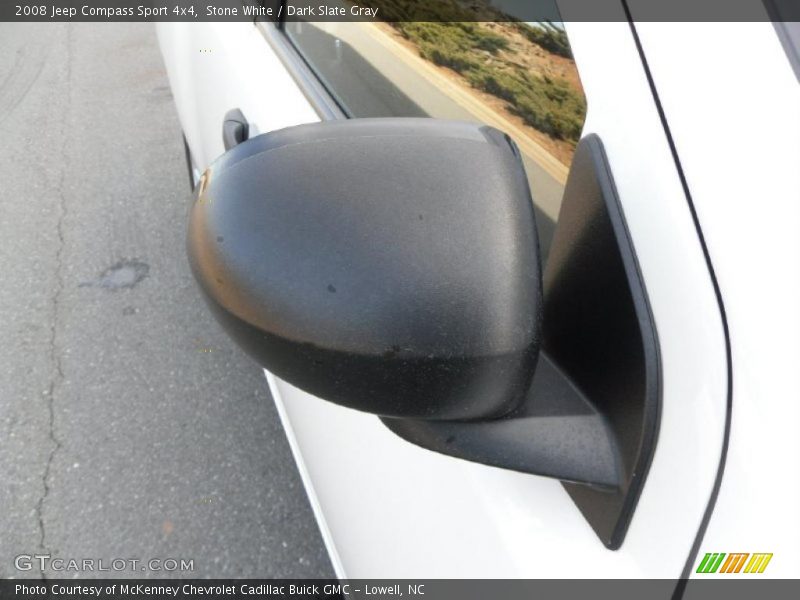 Stone White / Dark Slate Gray 2008 Jeep Compass Sport 4x4