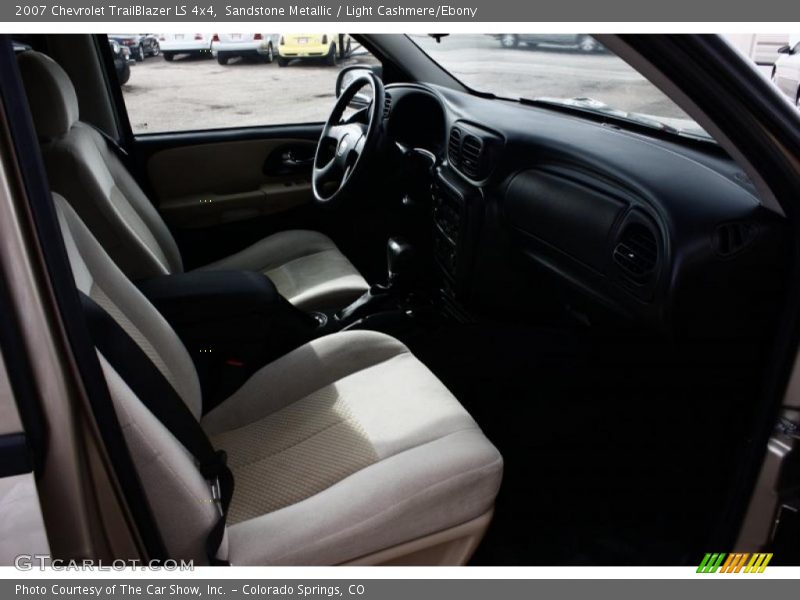 Sandstone Metallic / Light Cashmere/Ebony 2007 Chevrolet TrailBlazer LS 4x4