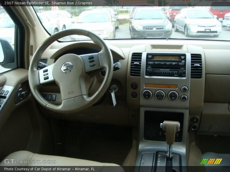 Silverton Blue / Graphite 2007 Nissan Pathfinder SE