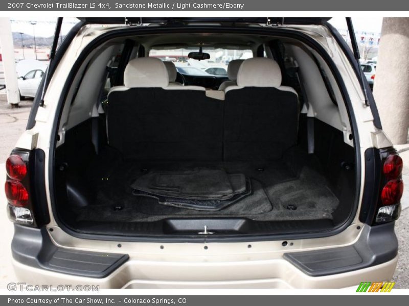 Sandstone Metallic / Light Cashmere/Ebony 2007 Chevrolet TrailBlazer LS 4x4
