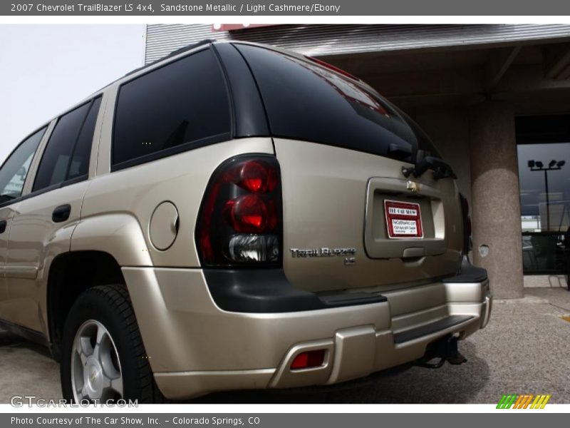 Sandstone Metallic / Light Cashmere/Ebony 2007 Chevrolet TrailBlazer LS 4x4
