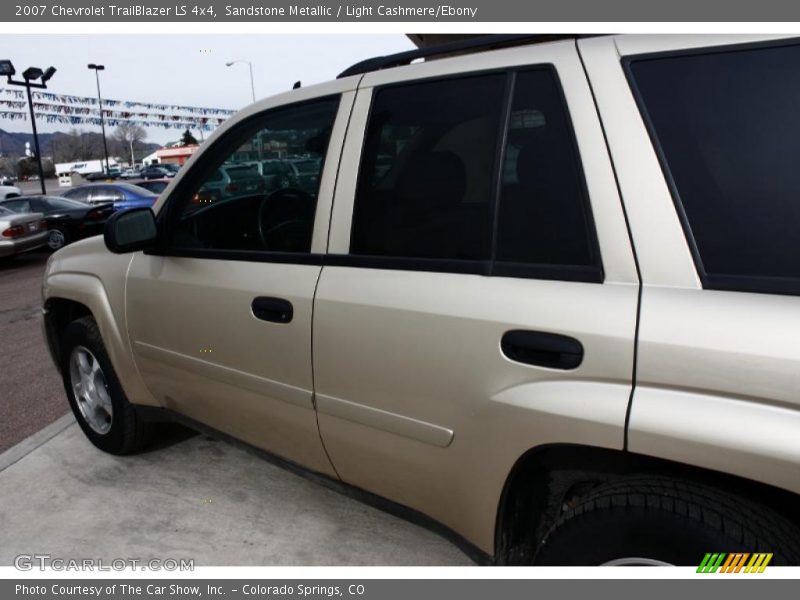 Sandstone Metallic / Light Cashmere/Ebony 2007 Chevrolet TrailBlazer LS 4x4