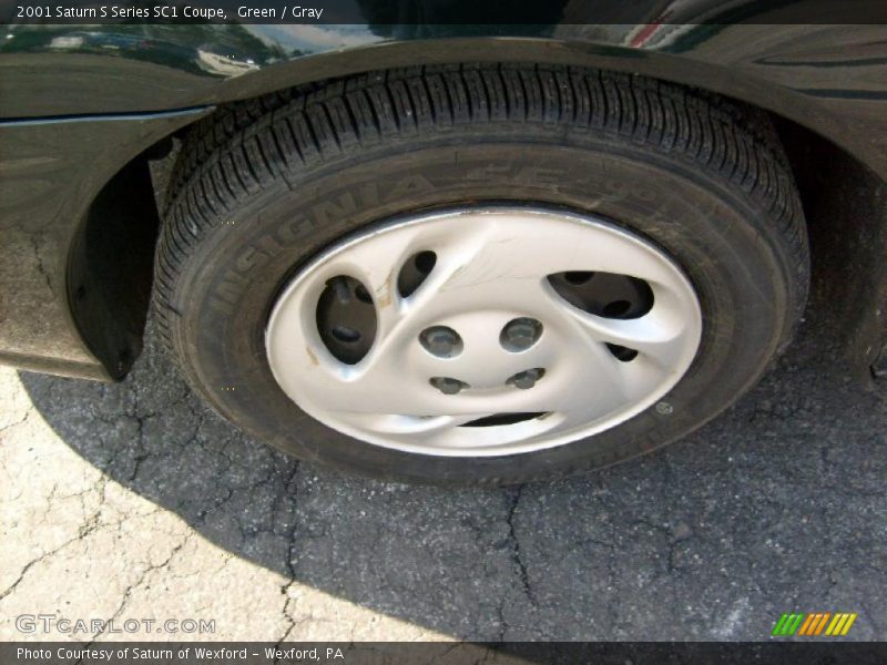 Green / Gray 2001 Saturn S Series SC1 Coupe