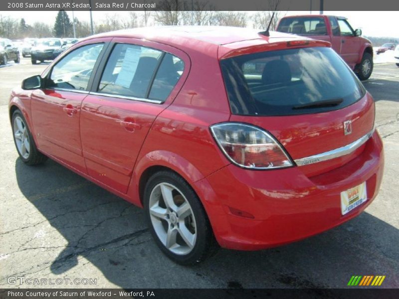 Salsa Red / Charcoal 2008 Saturn Astra XR Sedan