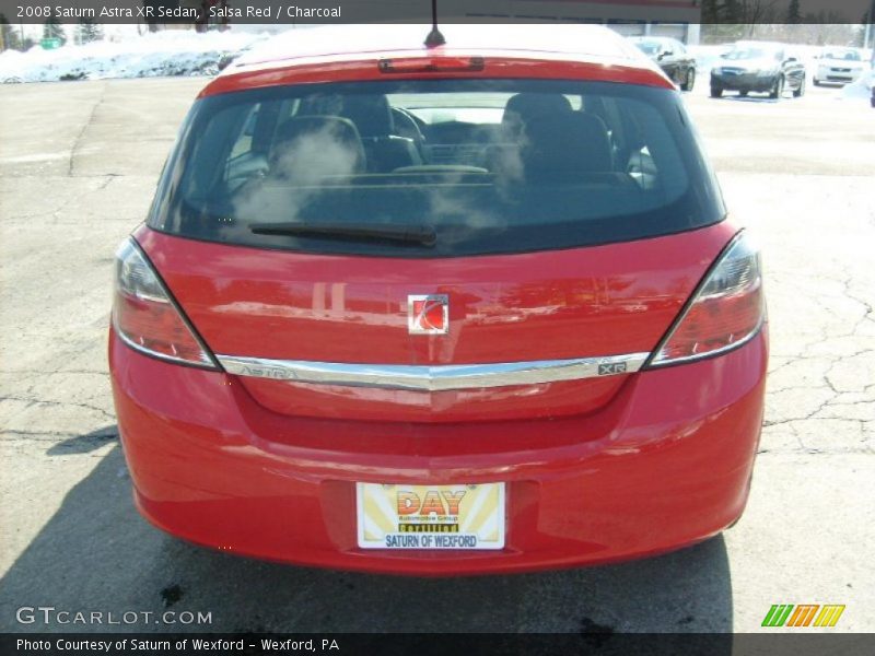 Salsa Red / Charcoal 2008 Saturn Astra XR Sedan