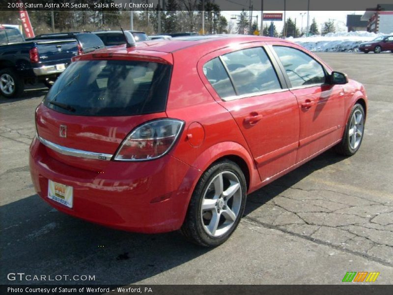 Salsa Red / Charcoal 2008 Saturn Astra XR Sedan