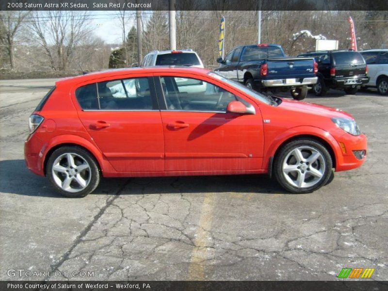 Salsa Red / Charcoal 2008 Saturn Astra XR Sedan