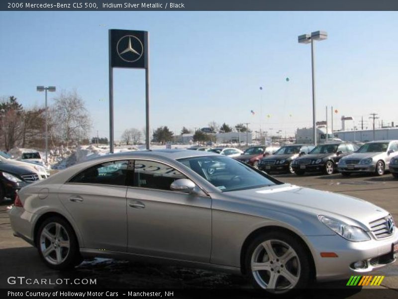 Iridium Silver Metallic / Black 2006 Mercedes-Benz CLS 500