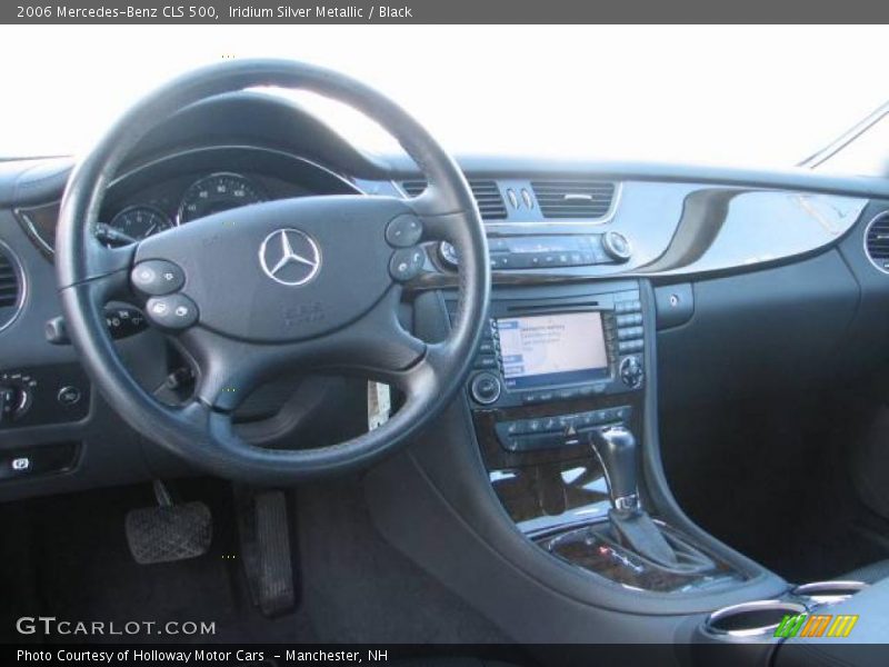 Iridium Silver Metallic / Black 2006 Mercedes-Benz CLS 500