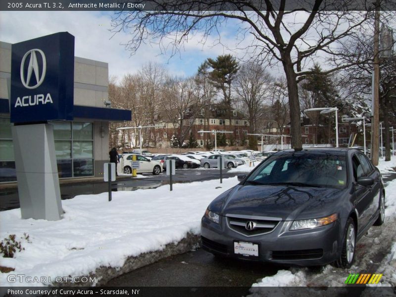 Anthracite Metallic / Ebony 2005 Acura TL 3.2