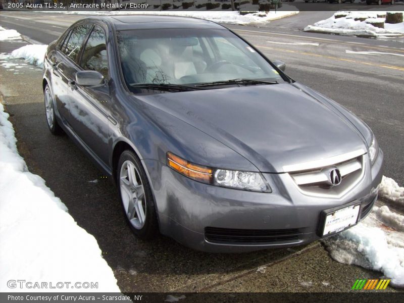 Anthracite Metallic / Ebony 2005 Acura TL 3.2
