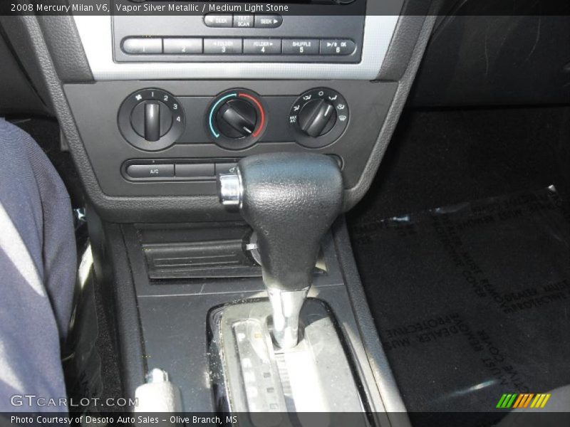 Vapor Silver Metallic / Medium Light Stone 2008 Mercury Milan V6
