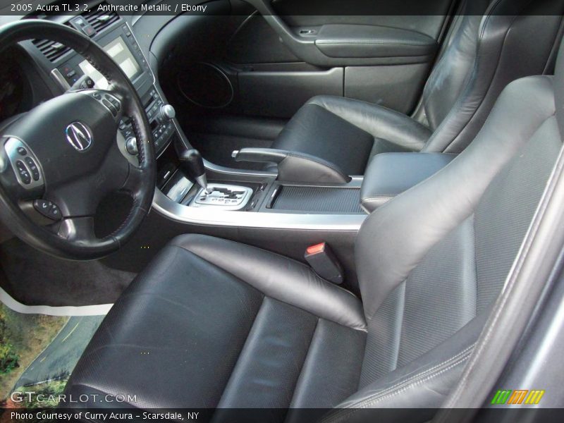 Anthracite Metallic / Ebony 2005 Acura TL 3.2