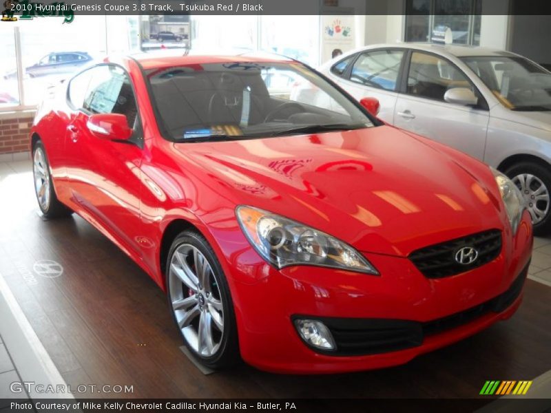 Tsukuba Red / Black 2010 Hyundai Genesis Coupe 3.8 Track