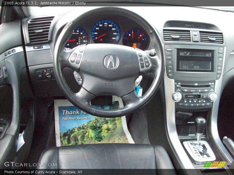 Anthracite Metallic / Ebony 2005 Acura TL 3.2