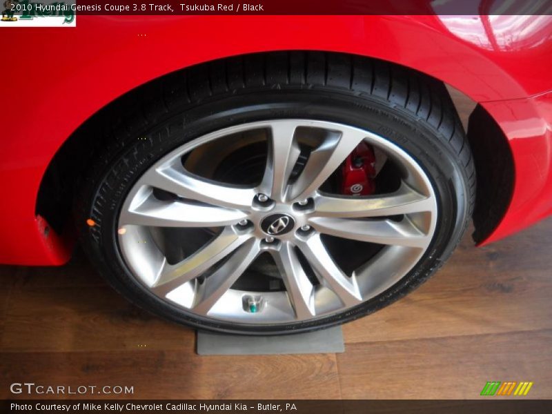 Tsukuba Red / Black 2010 Hyundai Genesis Coupe 3.8 Track
