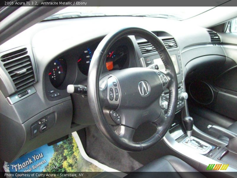 Anthracite Metallic / Ebony 2005 Acura TL 3.2