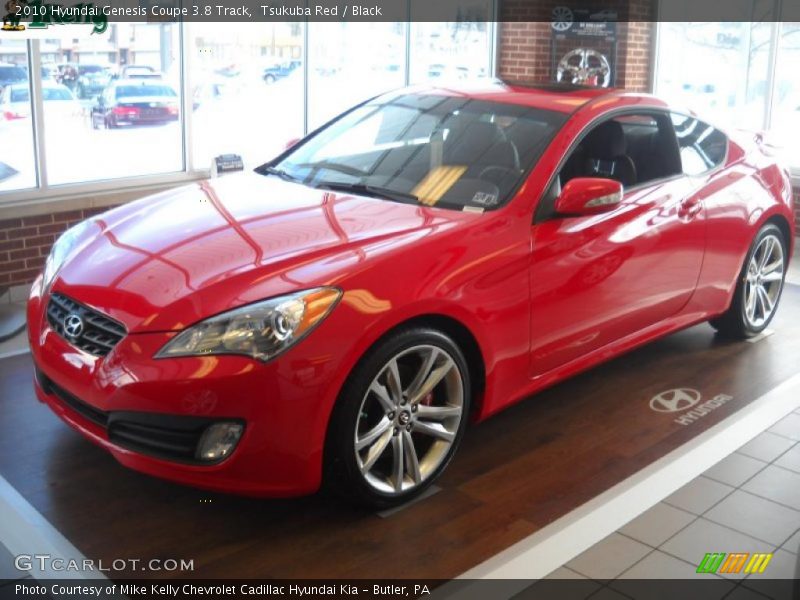 Tsukuba Red / Black 2010 Hyundai Genesis Coupe 3.8 Track