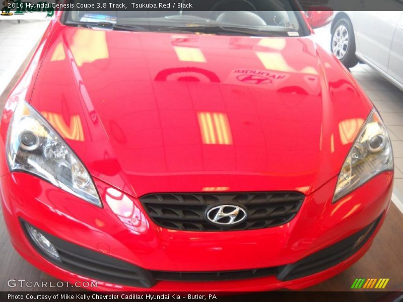 Tsukuba Red / Black 2010 Hyundai Genesis Coupe 3.8 Track