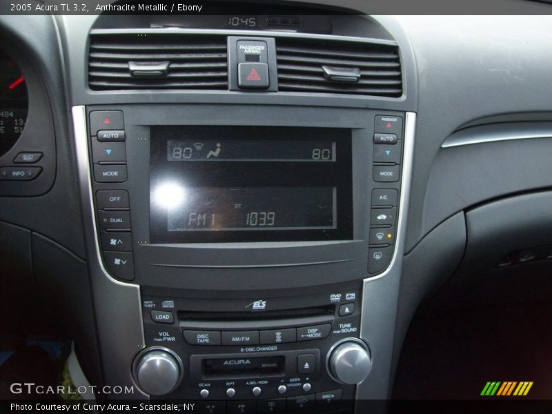 Anthracite Metallic / Ebony 2005 Acura TL 3.2