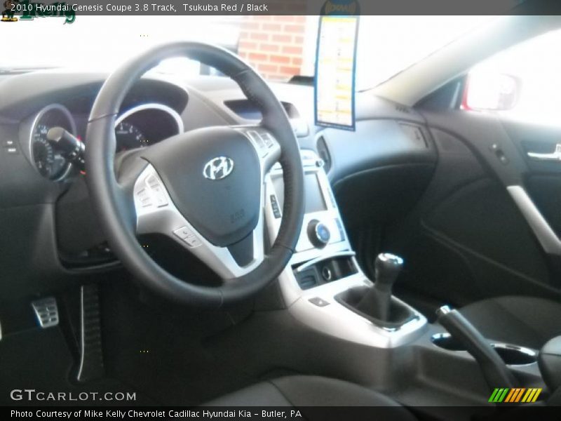 Tsukuba Red / Black 2010 Hyundai Genesis Coupe 3.8 Track