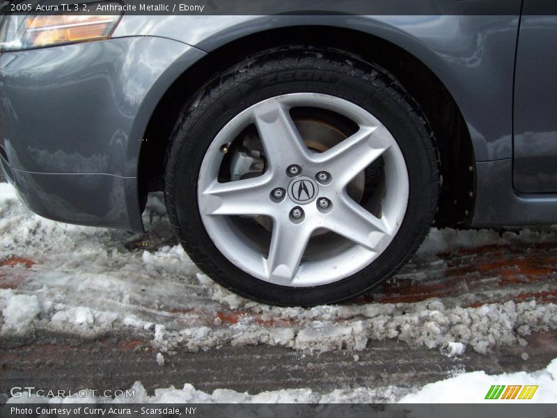 Anthracite Metallic / Ebony 2005 Acura TL 3.2