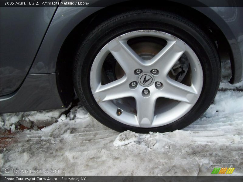 Anthracite Metallic / Ebony 2005 Acura TL 3.2