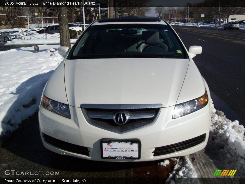 White Diamond Pearl / Quartz 2005 Acura TL 3.2