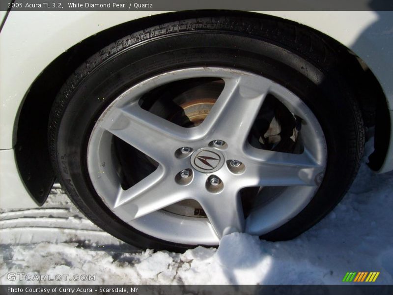 White Diamond Pearl / Quartz 2005 Acura TL 3.2