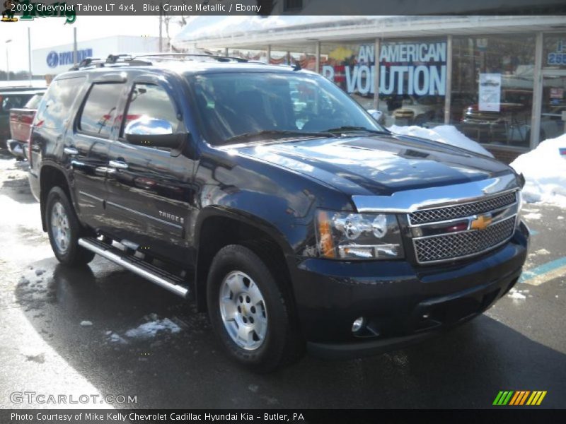 Blue Granite Metallic / Ebony 2009 Chevrolet Tahoe LT 4x4