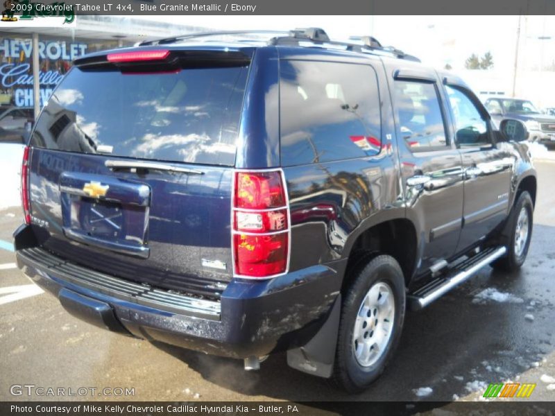 Blue Granite Metallic / Ebony 2009 Chevrolet Tahoe LT 4x4
