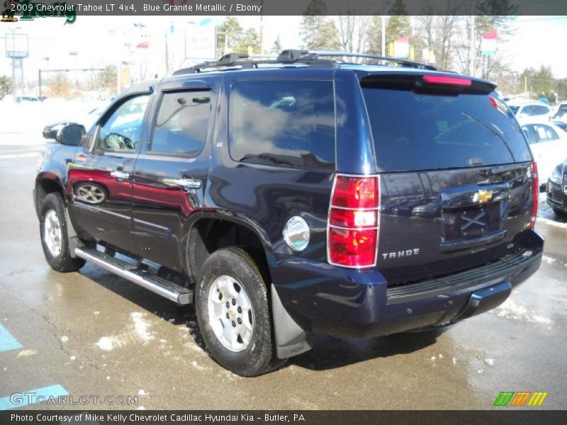 Blue Granite Metallic / Ebony 2009 Chevrolet Tahoe LT 4x4