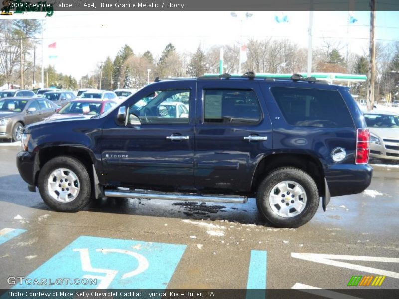 Blue Granite Metallic / Ebony 2009 Chevrolet Tahoe LT 4x4