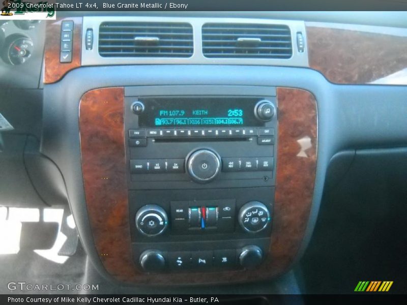 Blue Granite Metallic / Ebony 2009 Chevrolet Tahoe LT 4x4