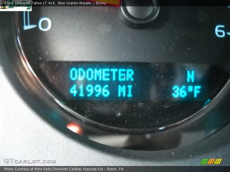 Blue Granite Metallic / Ebony 2009 Chevrolet Tahoe LT 4x4