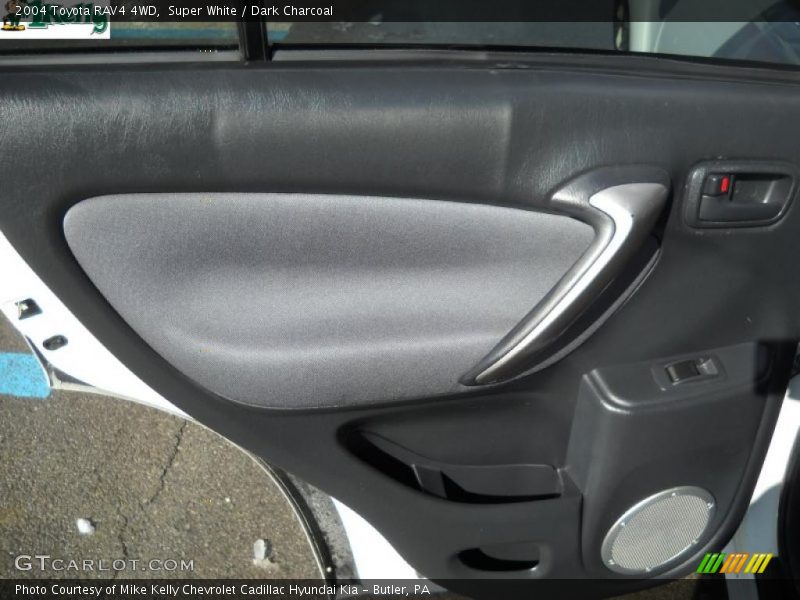 Super White / Dark Charcoal 2004 Toyota RAV4 4WD