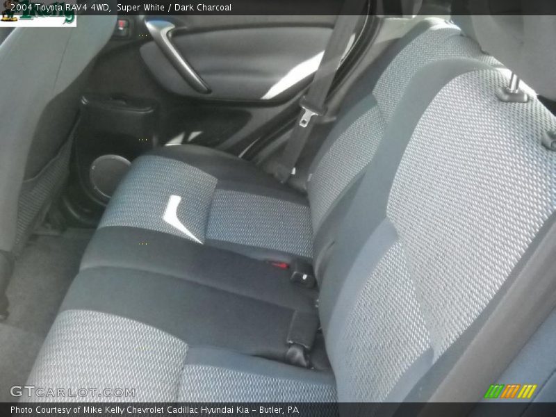 Super White / Dark Charcoal 2004 Toyota RAV4 4WD