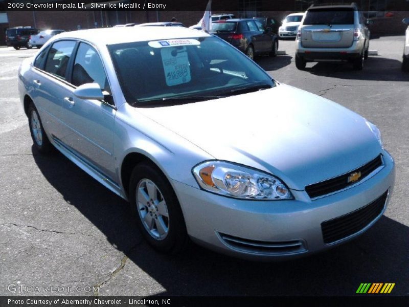 Silver Ice Metallic / Ebony 2009 Chevrolet Impala LT