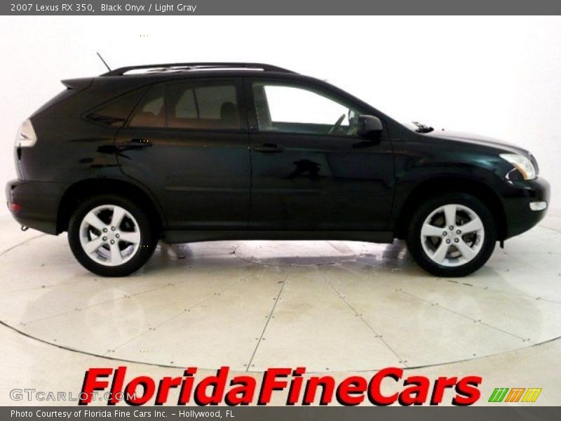 Black Onyx / Light Gray 2007 Lexus RX 350