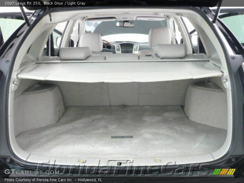 Black Onyx / Light Gray 2007 Lexus RX 350